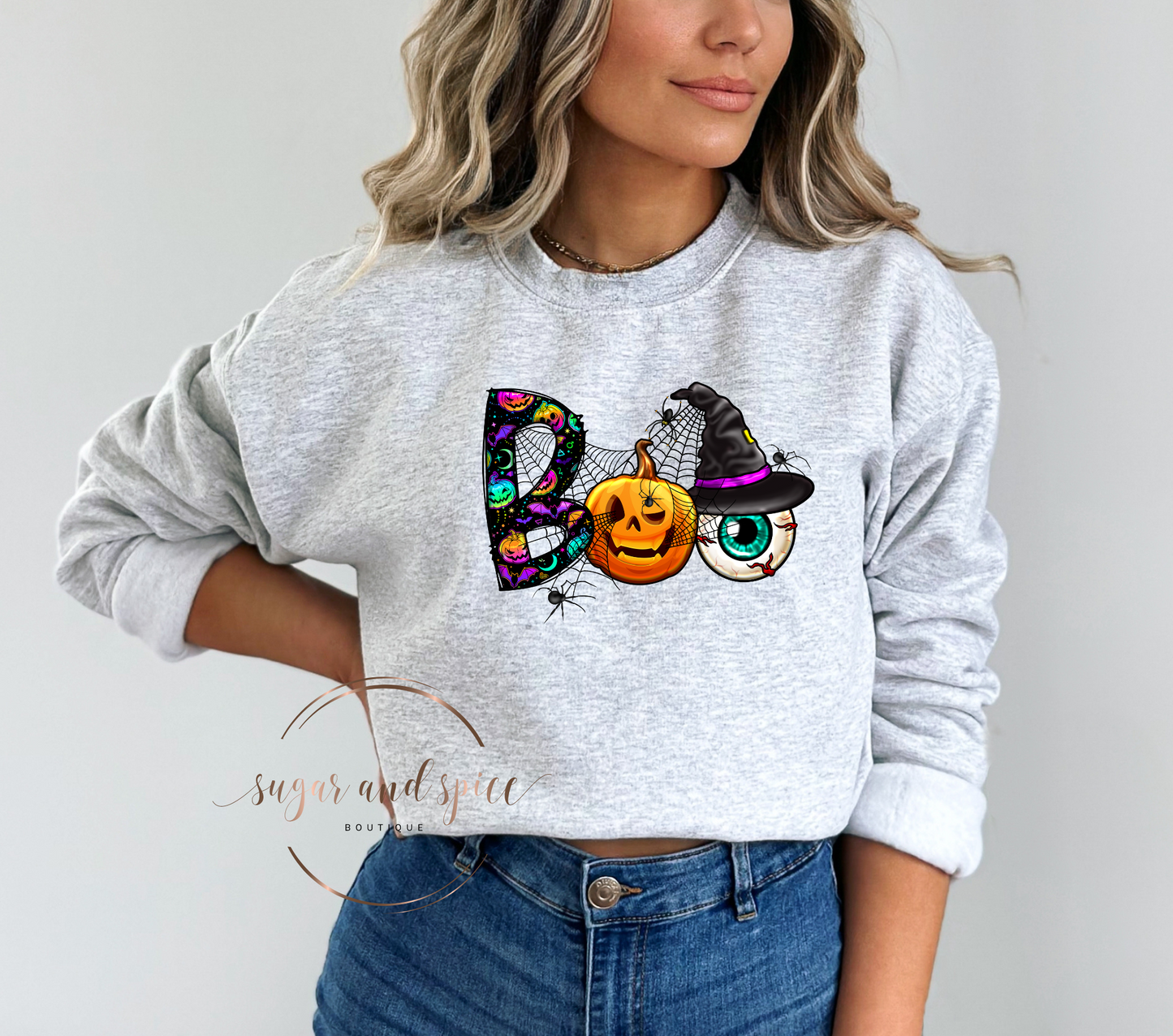 Boo Crewneck Sweatshirt