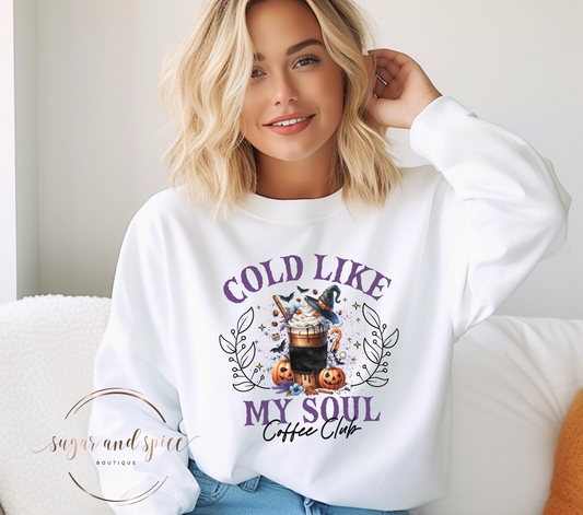 Cold Like My Soul Crewneck Sweatshirt