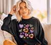 Halloween Hearts Crewneck Sweatshirt