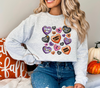 Halloween Hearts Crewneck Sweatshirt