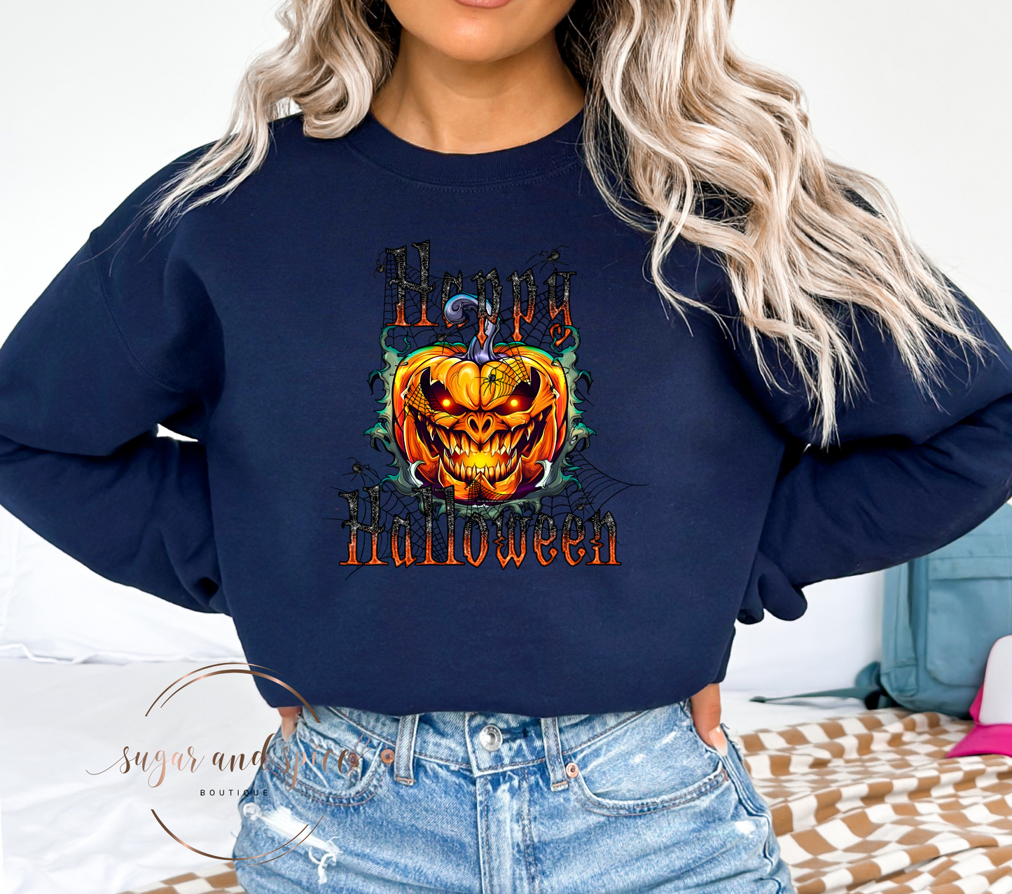 Happy Halloween Crewneck Sweatshirt