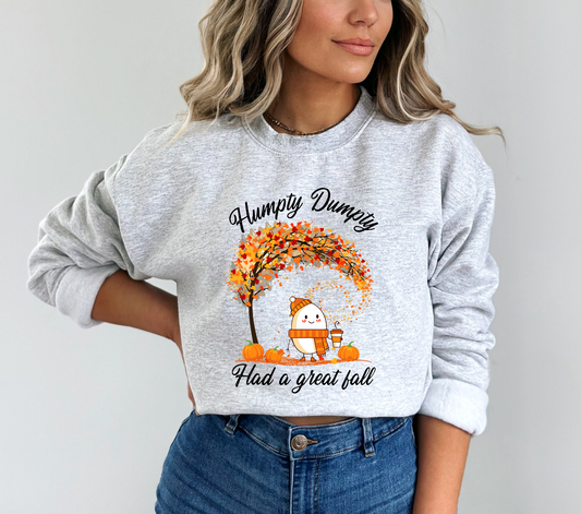 Humpty Dumpty Had a Great Fall Crewneck Sweatshirt