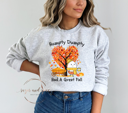 Humpty Dumpty Crewneck Sweatshirt