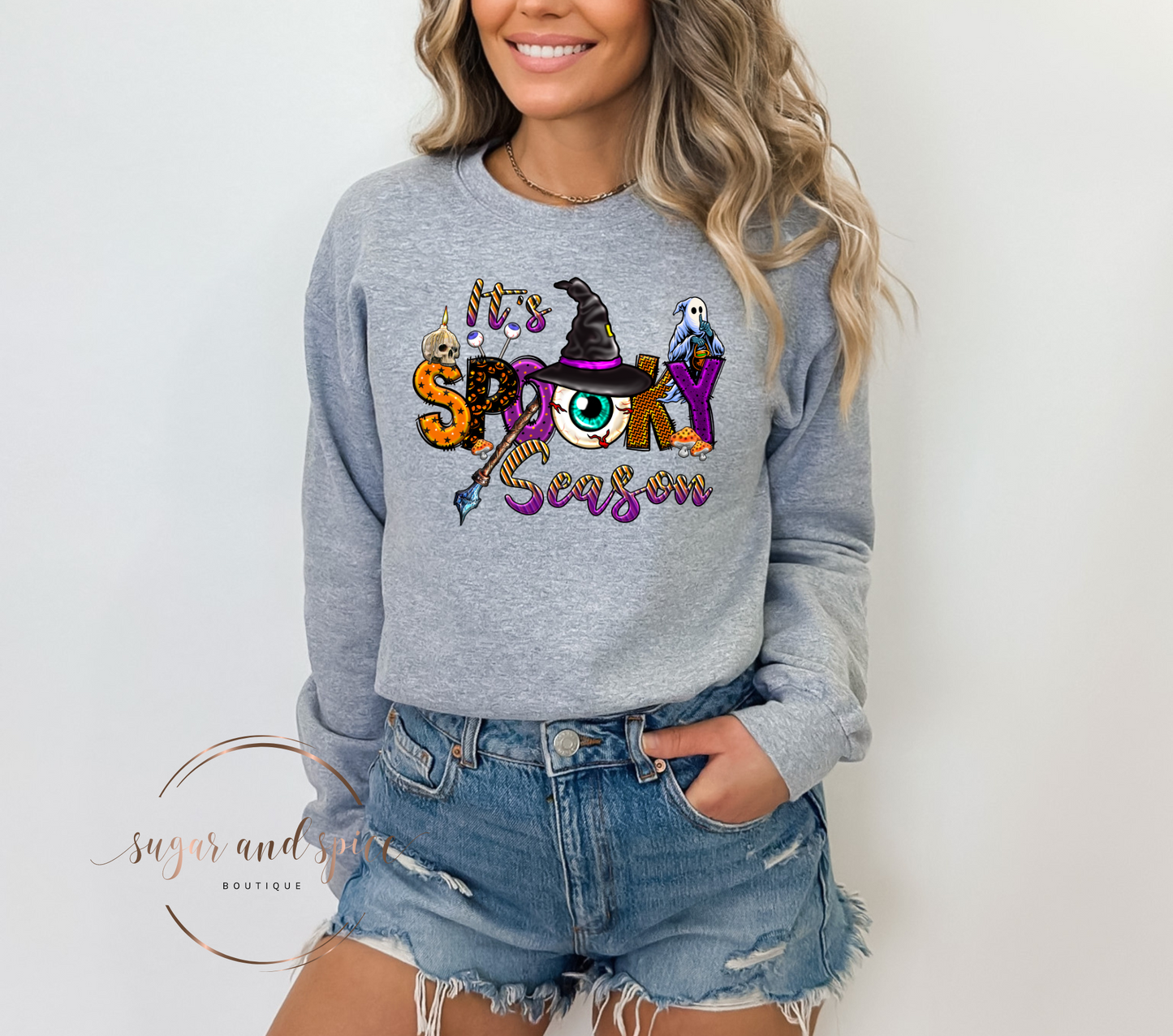 Spooky Season Crewneck Sweatshirt