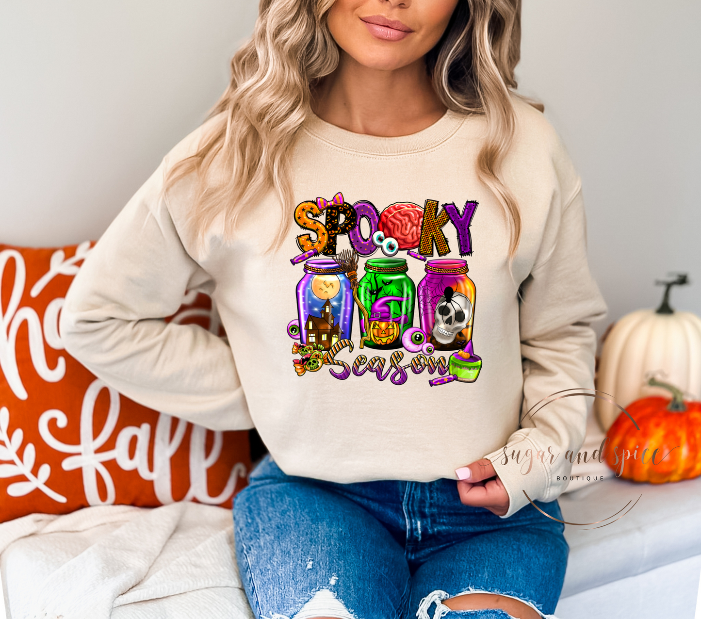 Spooky Season2 Crewneck Sweatshirt