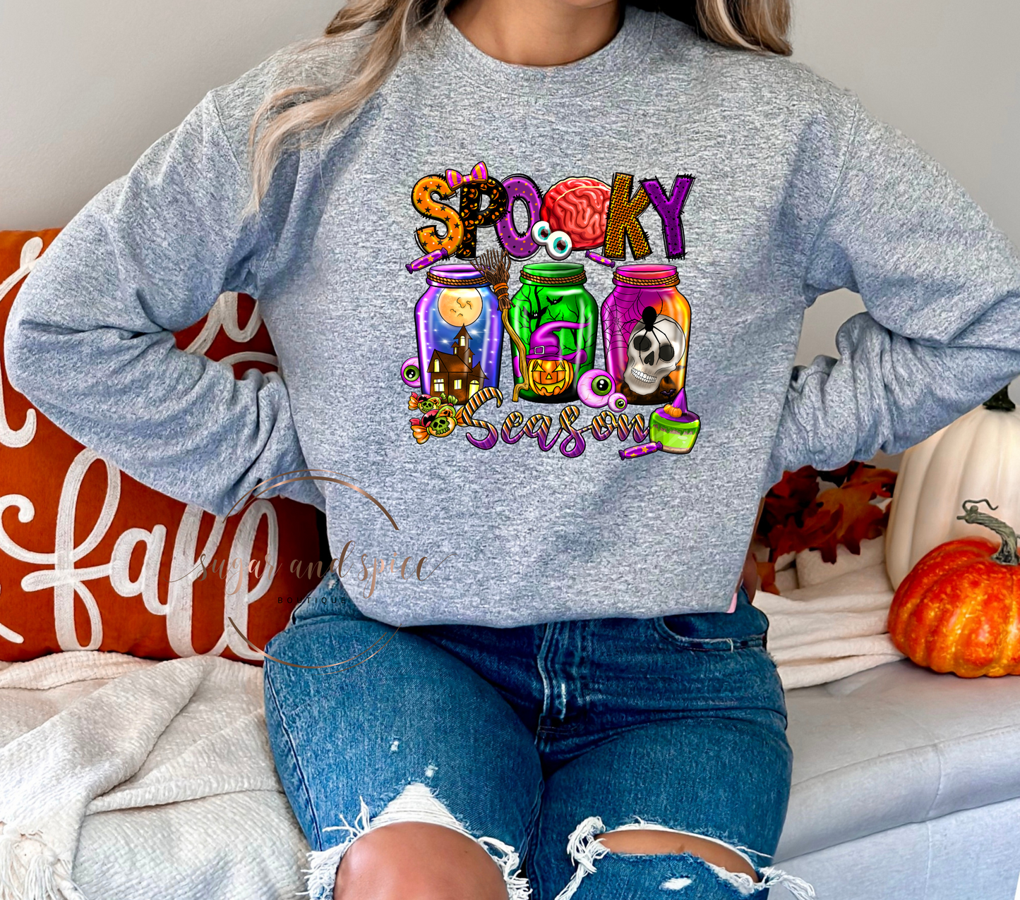 Spooky Season2 Crewneck Sweatshirt