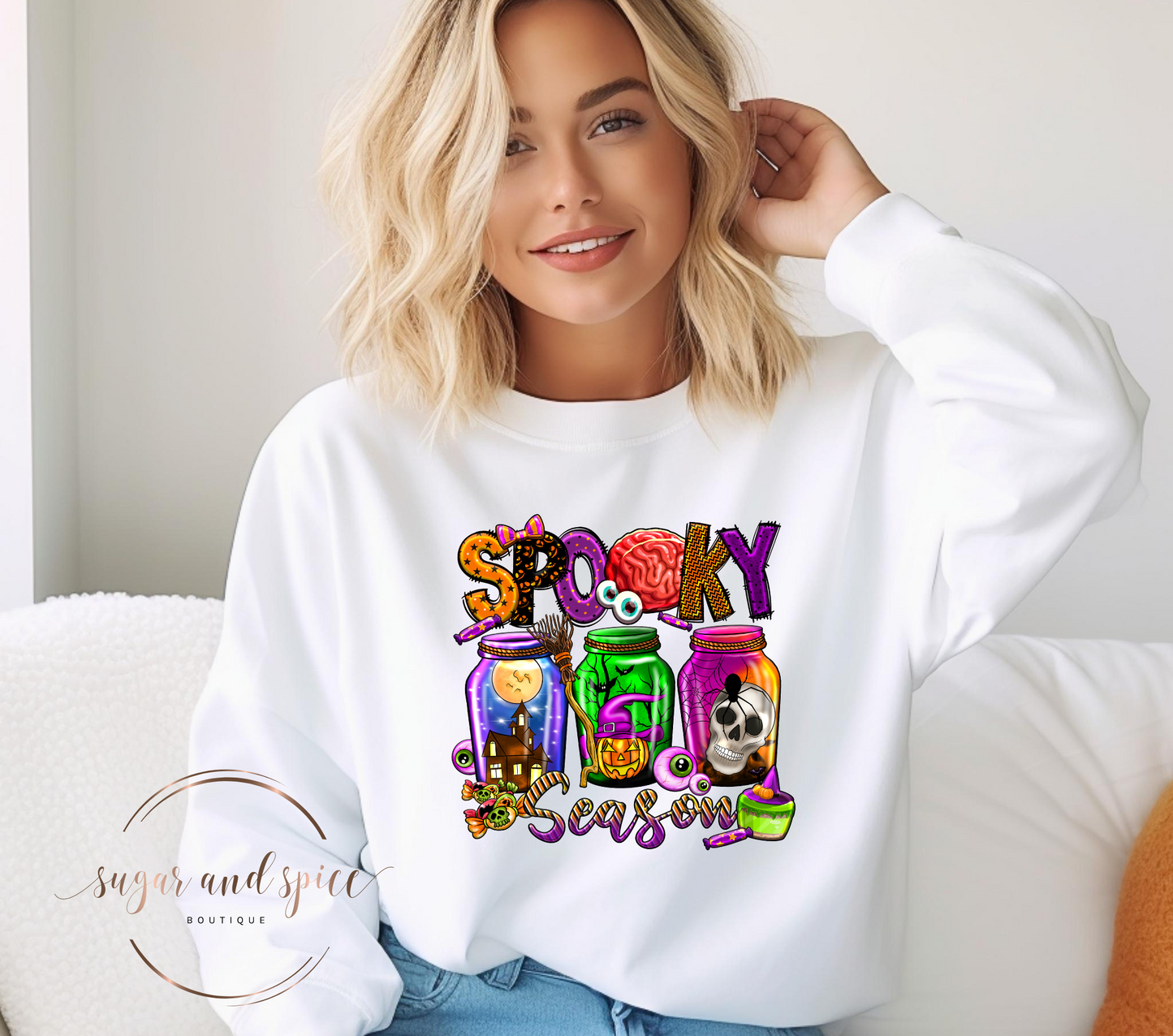 Spooky Season2 Crewneck Sweatshirt